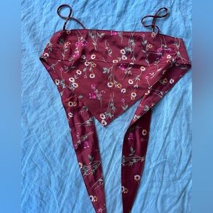 Weworewhat bandana top